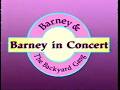Full VHS Barney The Backyard Gang Barney In Concert 1991 VHS The Lyons Group