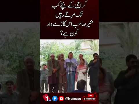 کراچی کے بچوں کی ہلاکتیں کب تک؟ میئر سے سوال