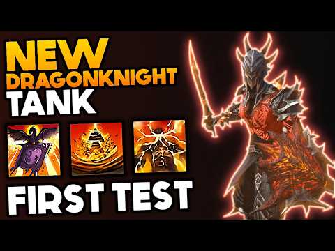 Reworked Dragonknight Tank - First Test | Veteran Hard Mode Stone Garden | ESO PTS