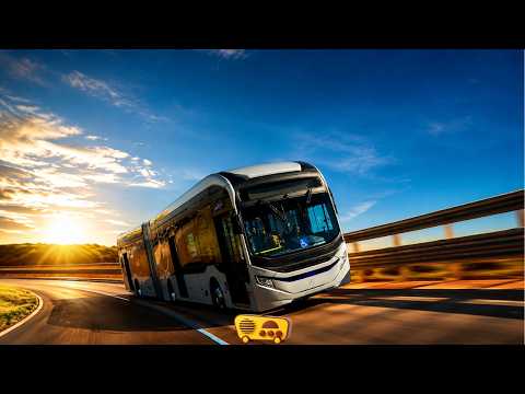 Novo ônibus articulado 100% elétrico será apresentado pela Mercedes-Benz na LAT.BUS 2026