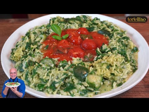 Sicilian Cucina Povera with FRESH Zucchini Leaves in Just 30 Minutes