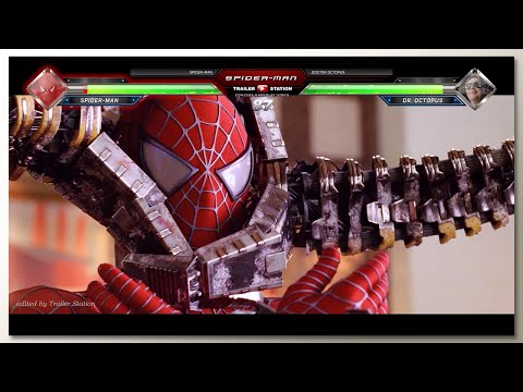 Spider-Man vs Doctor Octopus with Healthbars