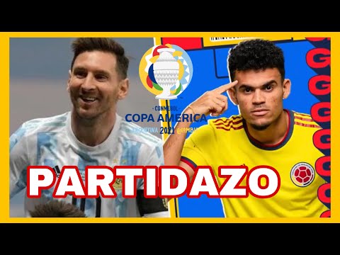 Colombia 1 vs argentina 1 | ESPECTACULAR partido y en PENALES Argentina a la final copa america