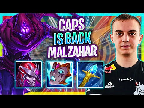 CAPS BRINGS BACK MALZAHAR MID! | G2 Caps Plays Malzahar Mid vs Sylas! | Season 2023