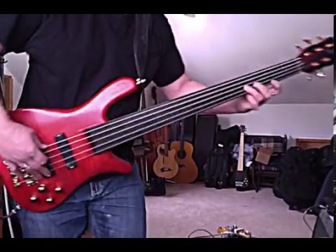 Funky Fretless Bass Guitar Groove - Andy Irvine