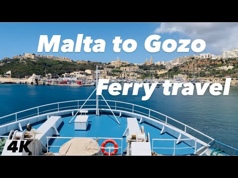 Malta to Gozo Ferry Travel #malta #gozo #travel #europe #ferry #sea #summer #public #transportation