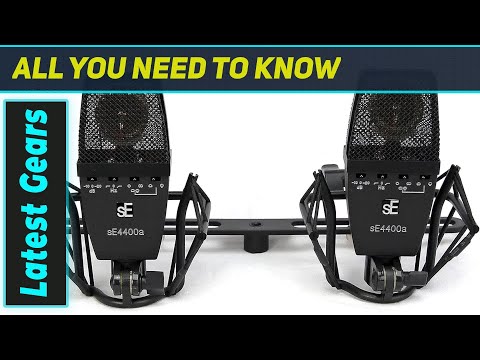 SE4400a Matched Pair: The Ultimate Multi-Pattern Studio Microphones