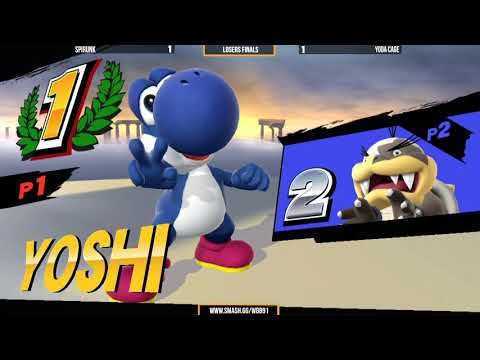 WBB #91 | Yoda Cage (Morton) vs Spirunk (Yoshi) - Losers Finals - Top 12 Smash 4 Singles