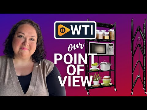 DEANIC 5-Shelf Foldable Storage Shelves with Wheels - WTI product video review