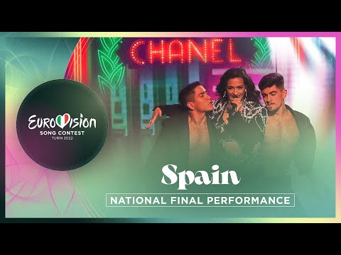 Chanel - SloMo - Spain ???????? - National Final Performance - Eurovision 2022