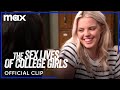 Leighton Returns to The Women's Center | The Sex Lives of College Girls | HBO Max