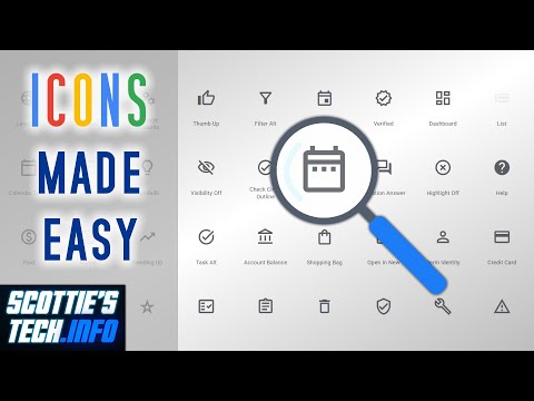The EASY way to use Material Design Icons