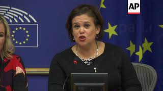 Sinn Fein leaders meets Barnier in Brussels