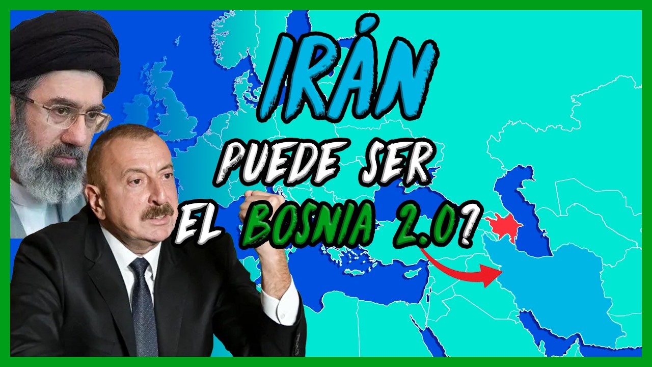Irán 🇮🇷 ataca Azerbaiyán 🇦🇿 : ¡Y le puede salir por la culata! ⚠️ - El Mapa de Sebas
