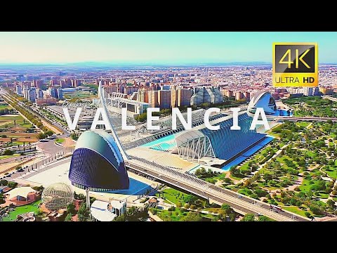 Valencia, Spain ???????? in 4K 60FPS ULTRA HD Video by Drone