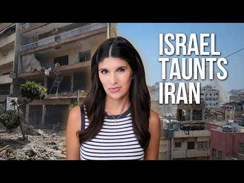 ISRAEL TAUNTS IRAN WITH STRIKES ON BEIRUT – TRUMP PLAYS DUMB