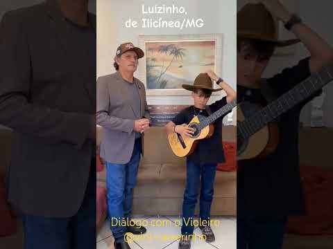 Diálogo com o Violeiro Vini Carrerinho na Cidade de Ilicínea no Sul de Minas Gerais - Luiz da Cibela