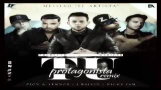 Tu Protagonista [Remix] -  Nicky Jam Ft J Balvin,Messiah,Zion y Lennox | Reggaeton Nuevo 2014