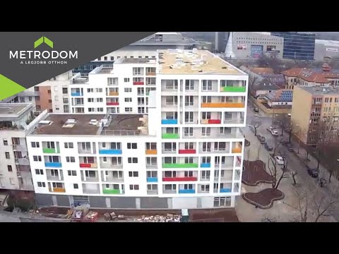 Babér utcai lakópark timelapse videó - Metrodom Lakóparkok