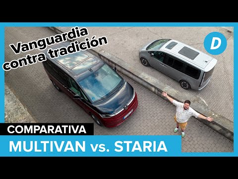 Volkswagen Multivan T7 vs. Hyundai Staria: ¿cuál es MEJOR furgoneta? | Comparativa | Diariomotor