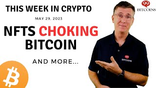 Crypto Hater Peter Schiff to Drop NFTs - https://bit.ly/3OKNMvk - 🔴 NFTs Choking Bitcoin | This Week in Crypto – May 29, 2023