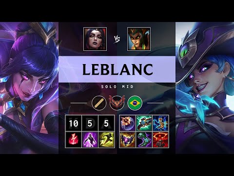 LeBlanc Mid vs Cassiopeia - BR Grandmaster Patch 25.18