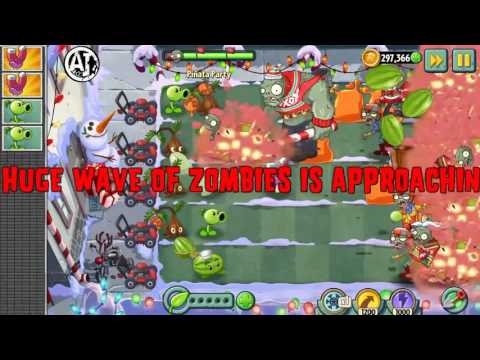 Plants vs Zombies 2 Christmas Pinata Party 12/27/2015