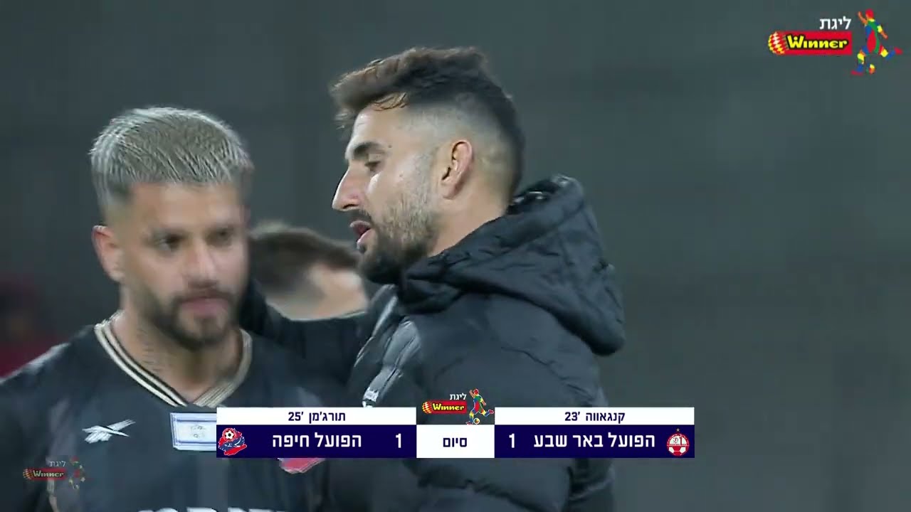 מחזור 24 | תקציר: הפועל ב"ש - הפועל חיפה 1-1