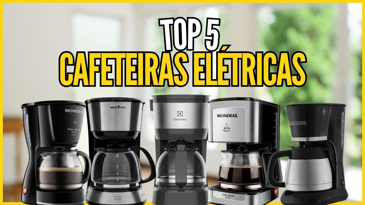 ✅ Top 5 Cafeteiras Elétricas de 2024 - Melhores Cafeteiras do Mercado!