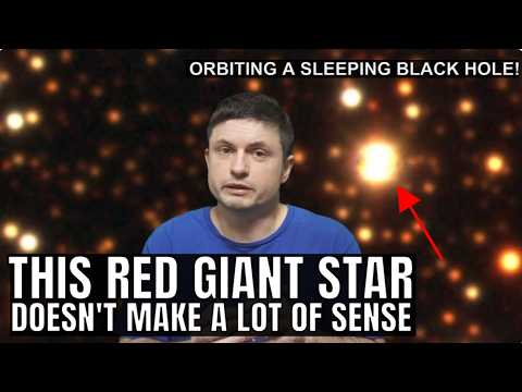 The Impossible Red Giant Star in Orbit Around a Black Hole