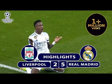Liverpool 2 - 5 Real Madrid | Highlights | UEFA Champions League | 22nd February 2023