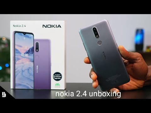 Nokia 2.4 unboxing