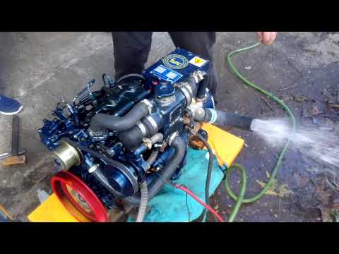 Mitsubishi generator. First start!! 😉