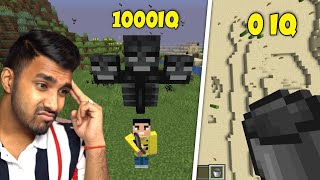 Techno Gamerz 1000IQ vs 0IQ Moments In Minecraft  