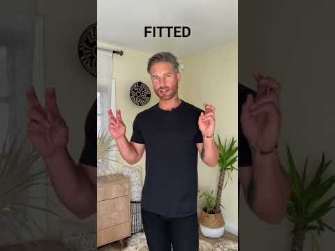 SLIM vs FITTED vs RELAXED Fit for Men. Explained. Every guy should know this! #shorts