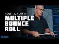 How To Play A Multiple Bounce Roll (Buzz Roll) - Drum Rudiment Lesson