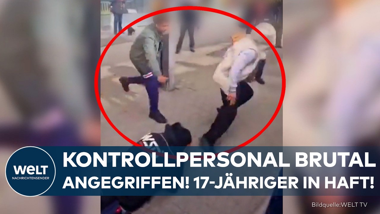 PFORZHEIM: Brutaler Angriff auf Kontrolleure! 17-Jähriger in Untersuchungshaft, Komplize flüchtig!