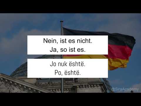 Meso gjermanisht duke fjetur e dëgjuar shprehje e fjalë të reja / Deutsch