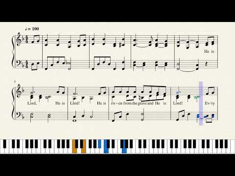 download lagu mp3 mp4 He Is Lord Hymn Sheet Music, download lagu He Is Lord Hymn Sheet Music gratis, unduh video klip He Is Lord Hymn Sheet Music