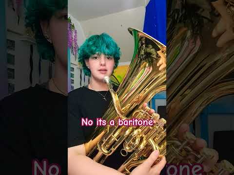 Fetus tuba if you will #silly #euphonium #euphoniumplayer #instrument #music #baritone #musician