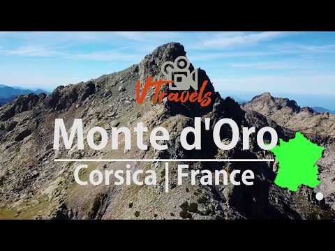 Fabulous aerial views of Monte d'Oro | Corsica France