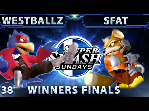 SSS 38 - TMPO Westballz (Falco) Vs. SFAT (Fox) SSBM Winners Finals - Smash Melee