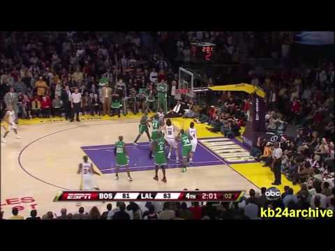 Kobe Bryant 2008: 27 points vs Celtics