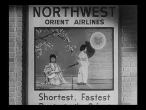 1958 Commercial for Northwest Orient airlines
