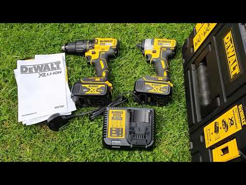 DeWalt 18V Brushless Cordless Twin pack Unboxing - No commentary. Not sponsored