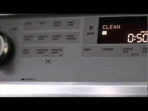 AquaLift self-clean oven technology