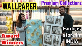 BEST QUALITY WALLPAPERS in DELHI / HOME DECOR ITEMS / GRASS, FOAM PANELS, BLINDS / RED AND WINE