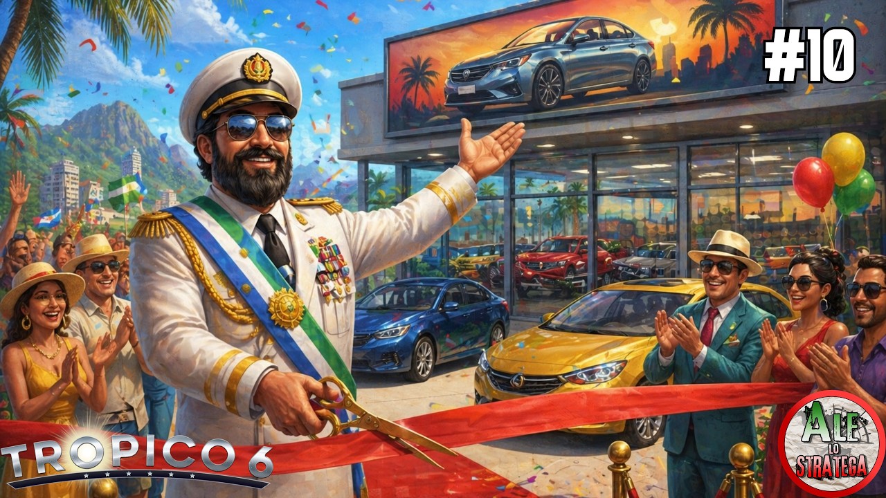 UNA NUOVA INDUSTRIA PER TROPICO || TROPICO 6 gameplay ITA || IL LAMA DI WALL STREET #10