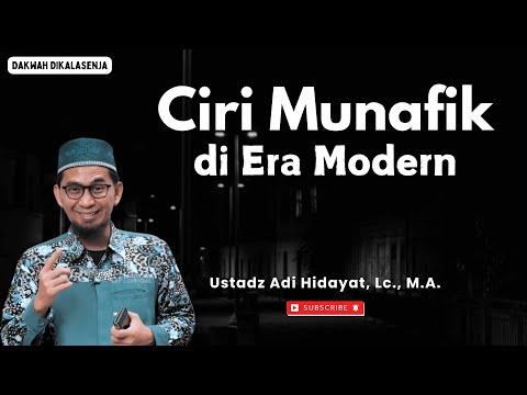 Ciri Munafik di Era Modern | Ustadz Adi Hidayat #ustadzadihidayat #dakwahislam