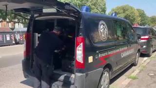 Le indagini nel luogo dove è morto Abderrahim Fakir: il Ris di Parma al Pilastro anche con i droni